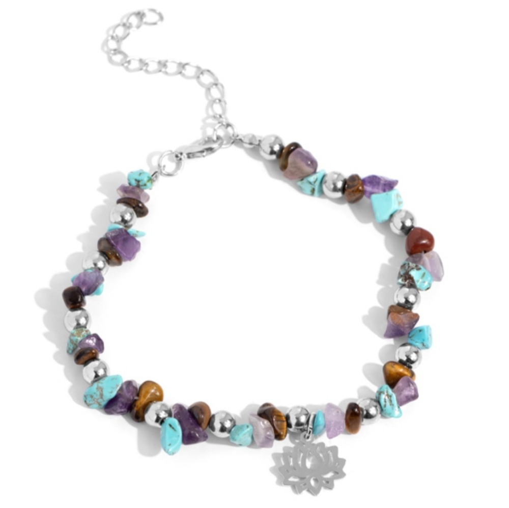 Lotus anklet